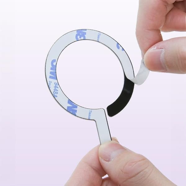 Tech-Protect [2-Pack] Magsafe Ring Magnetisk Universell - Svart/Silver Svart