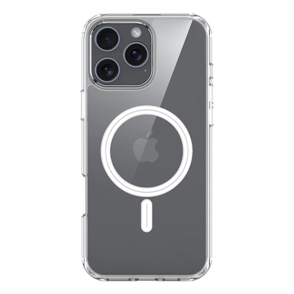 Dux Ducis telefontaske til iPhone 16 Pro Max Magsafe Clin - Gennemsigtig Transparent