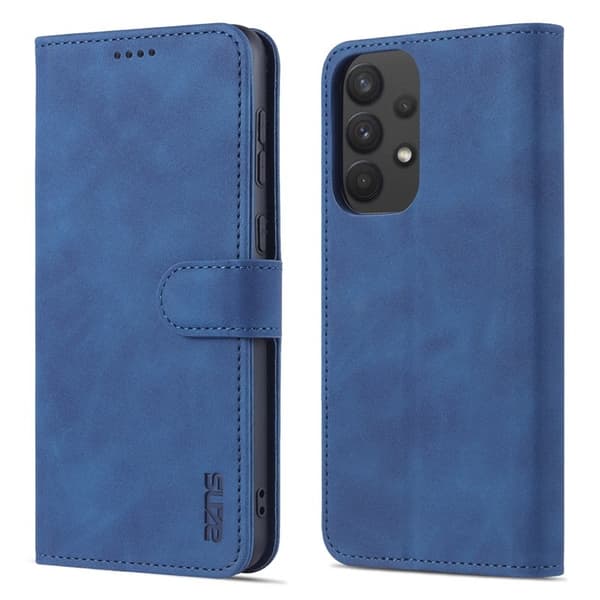 AZNS Samsung Galaxy A53 5G Plånboksfodral Konstläder - Blå