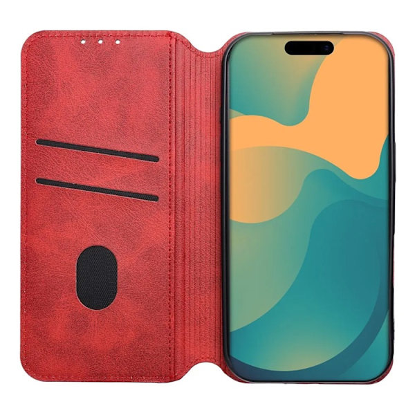 Plånboksfodral För Galaxy S26 Plus Cubic - Röd Röd