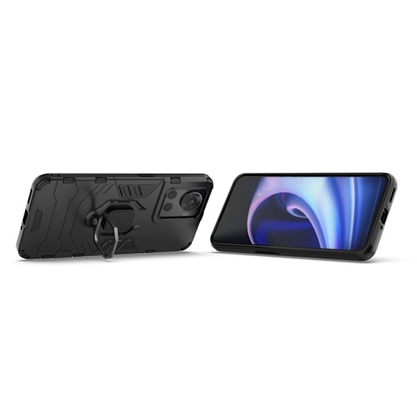 OnePlus Ace Skal Ring Armor - Svart Svart