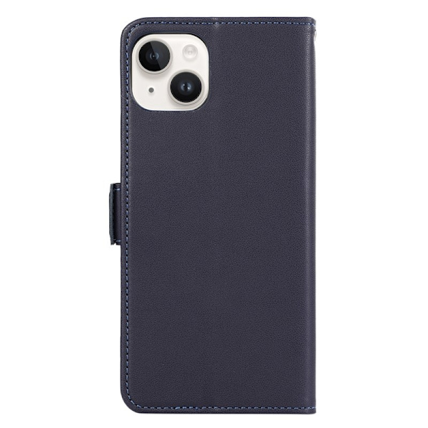 ABEEL iPhone 15 Plus Plånboksfodral med RFID-Skydd - Blå