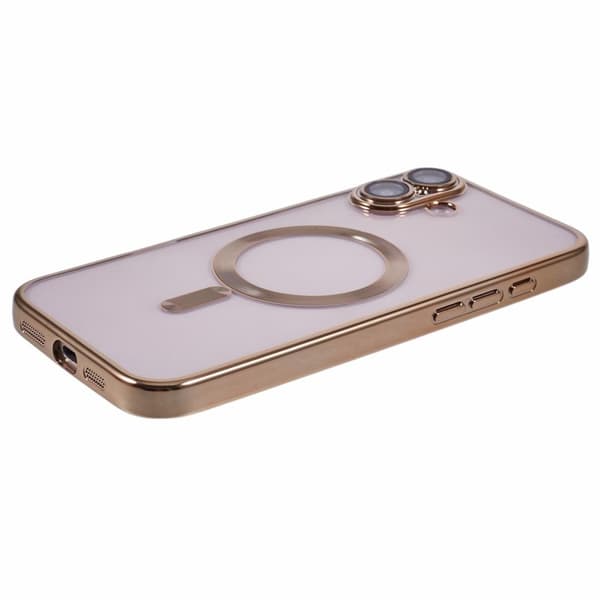 X-LEVEL Mobilskal till iPhone 16 Plus Magnetiskt TPU Guld