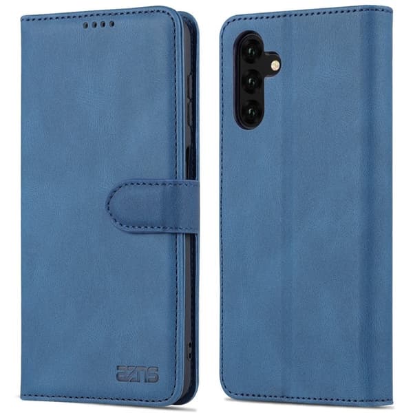 AZNS Samsung Galaxy A13 5G Plånboksfodral Konstläder - Blå