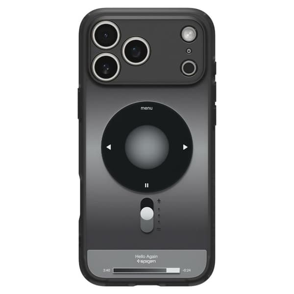Spigen Mobilskal För iPhone 18 Pro/17 Pro Magsafe Ultra Hybrid Classic - Svart