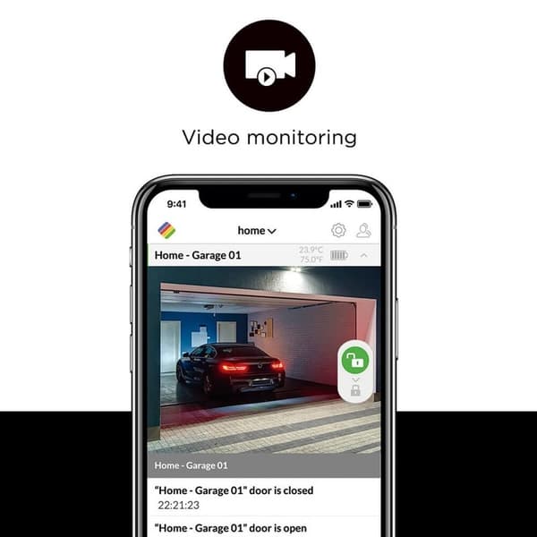 ISMARTGATE Garageöppnare Pro 3 Portar v2.0