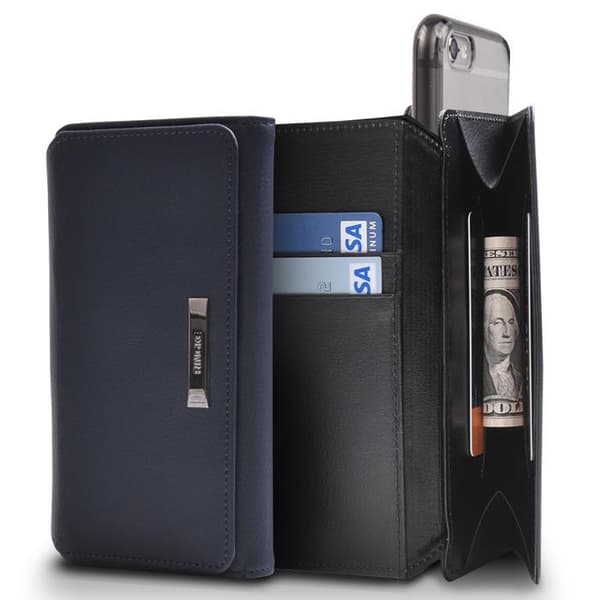 Ringke Wallet till iPhone 6 / 6S  - Navy Blå