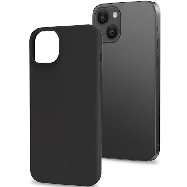 Celly iPhone 15 Mobilskal Planet Soft TPU - Svart Svart