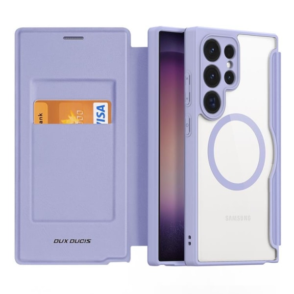 Dux Ducis Galaxy S24 Ultra Wallet Case Magfae Skin X Pro - L