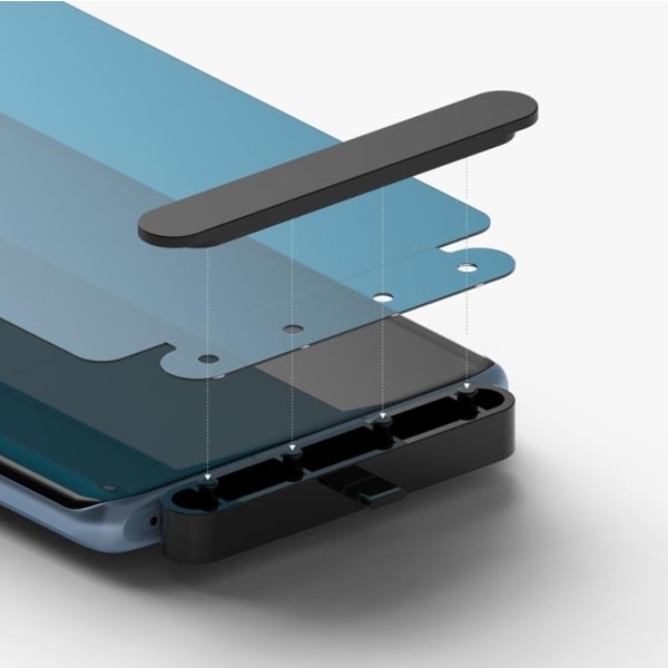 [2 kpl] Ringke OnePlus 12R näytönsuoja Dual Easy - kirkas
