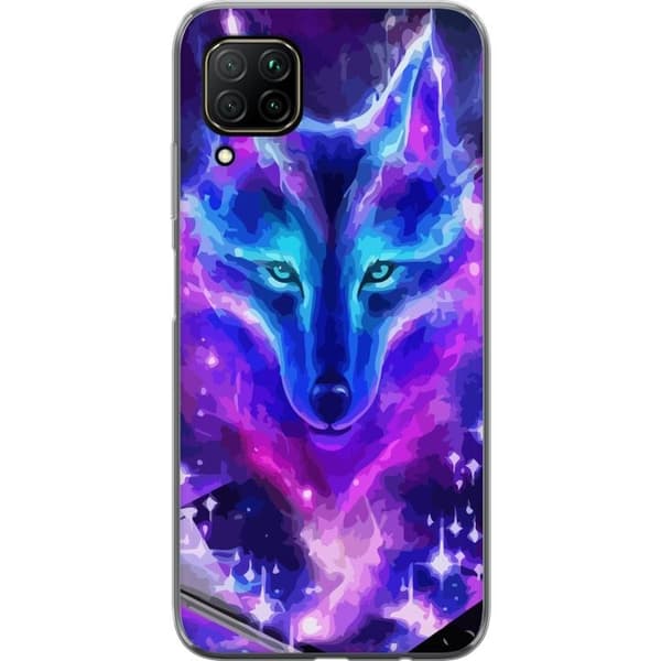 Mobilskal till Huawei P40 lite med Neon Varg