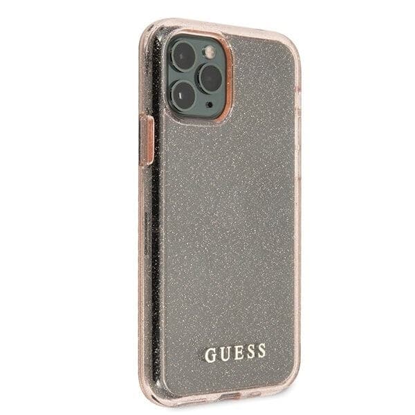 Guess iPhone 11 Pro skal Glitter - Rosa Pink