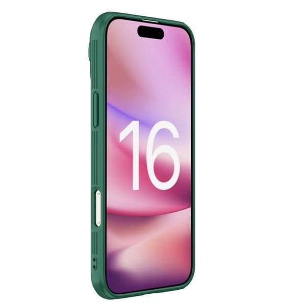 NILLKIN Camshield Prop Series Mobilskal till iPhone 16 Pro Max Grön