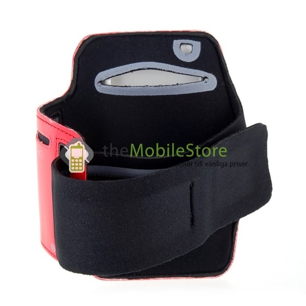 Armband till iPhone 4 / 3GS (RÖD) Röd