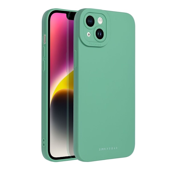 Roar Luna skal för iPhone 14 Plus Grön
