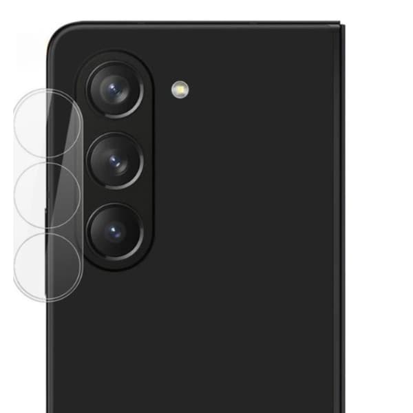 iMak Galaxy Z Fold 5 Kameralinsskydd i Härdat glas Transparent
