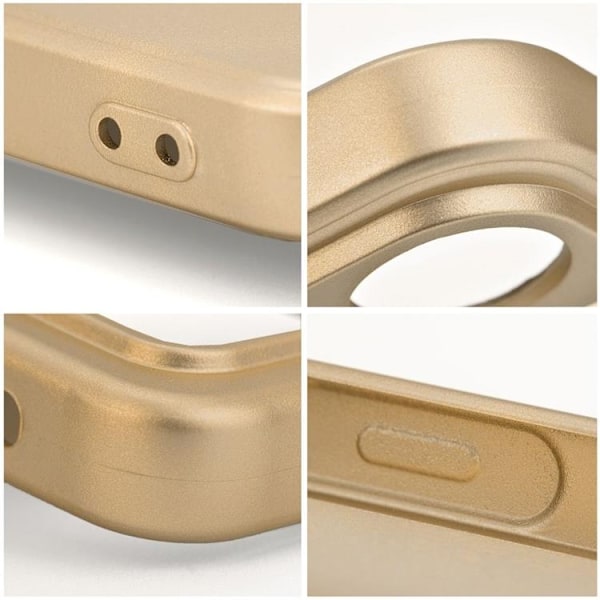 Mobilskal till iPhone 15 Metallic - Guld Guld