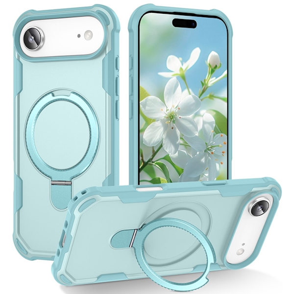 Mobilskal till iPhone Air MagSafe Kickstand Shockproof - Blå Blå