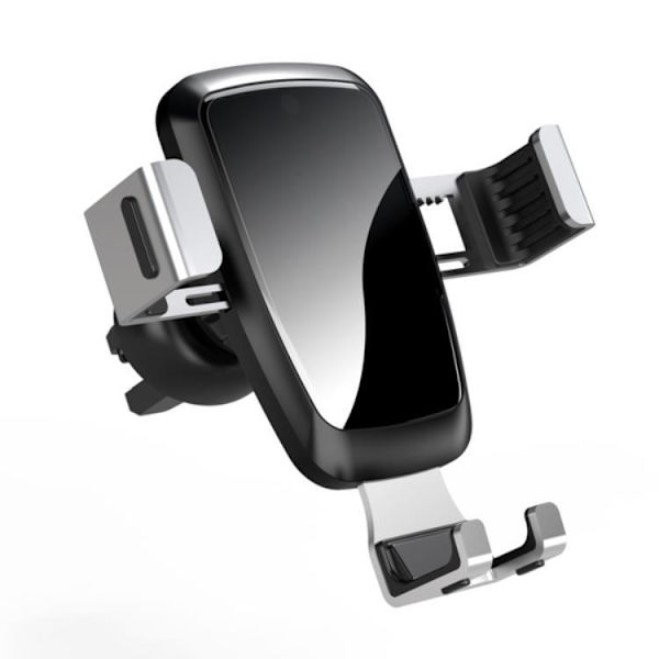 Gravity Smartphone Bilholder Ventilationsgitter - Sort Black