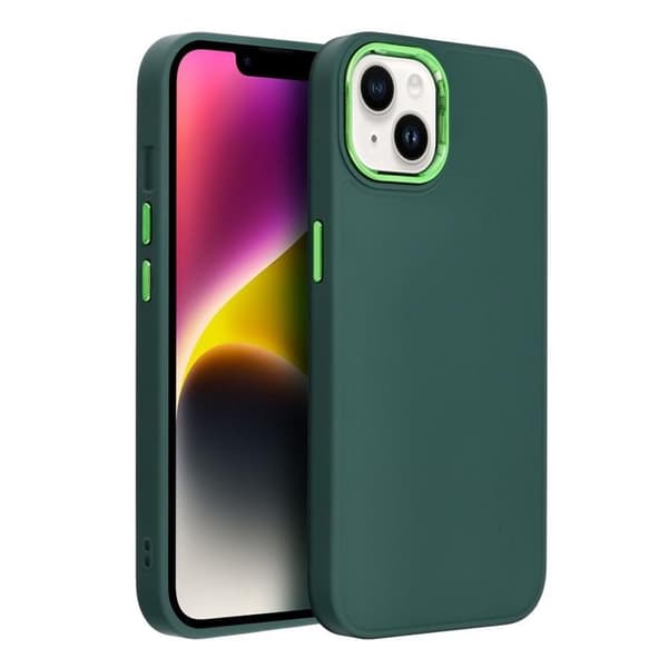 Galaxy A13 4G -puhelimen kuori Frame - Vihreä Grön