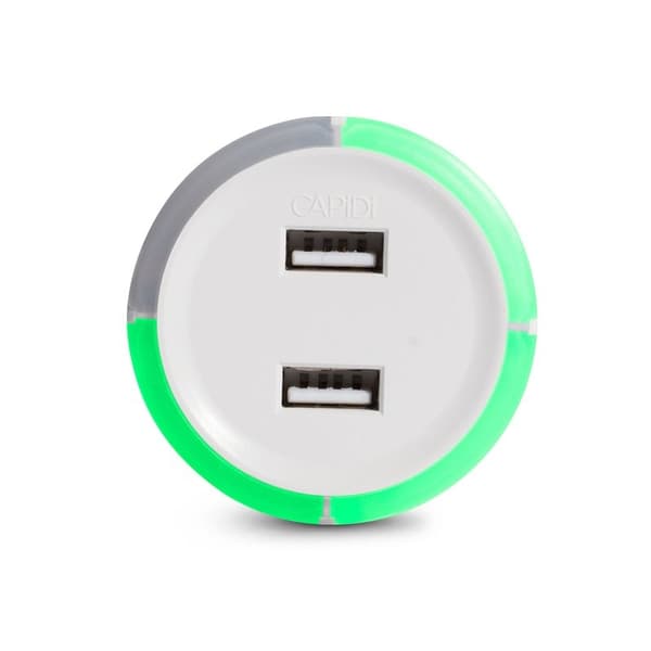 CAPIDI Safety Timer 2x USB 3.4A Vit