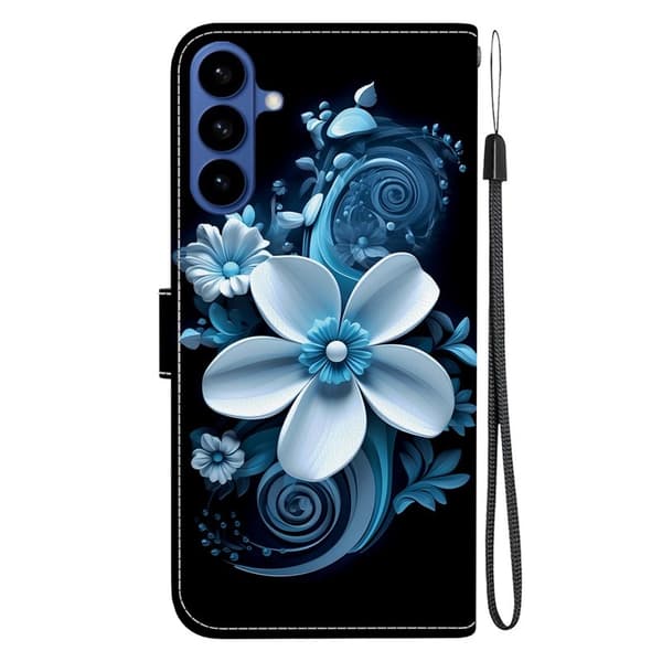 Samsung Galaxy S26 / S26 Pro Plånboksfodral Mönstertryck Konstläder - Svart