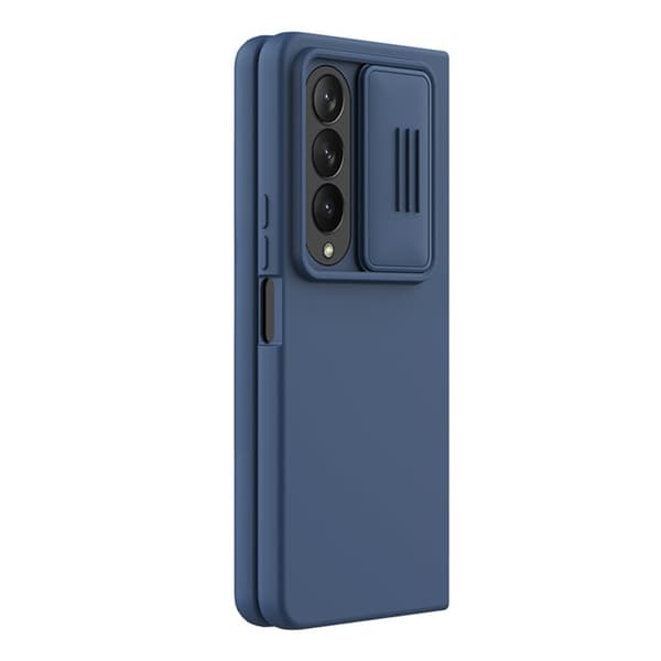NILLKIN Mobilskal till Galaxy Z Fold4 5G Dual Layer Hybrid Blå
