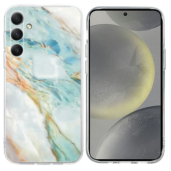Mobilskal för Samsung Galaxy S26 Plus Mönstertryck Stöttålig TPU - Marmor