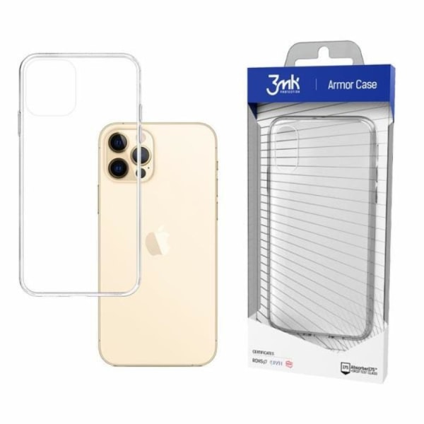 3MK iPhone 12 Pro Max Cover Armor All-Safe AC - kirkas