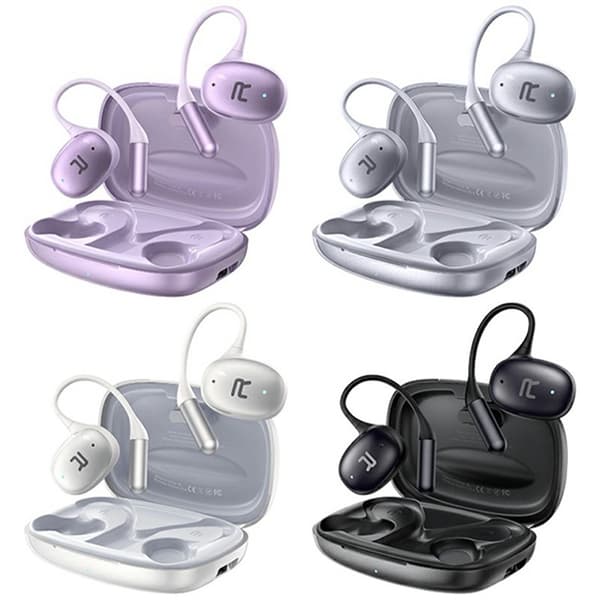 REMAX TWS In-Ear Hörlurar Bluetooth ANC Openbuds P20 - Vit Vit