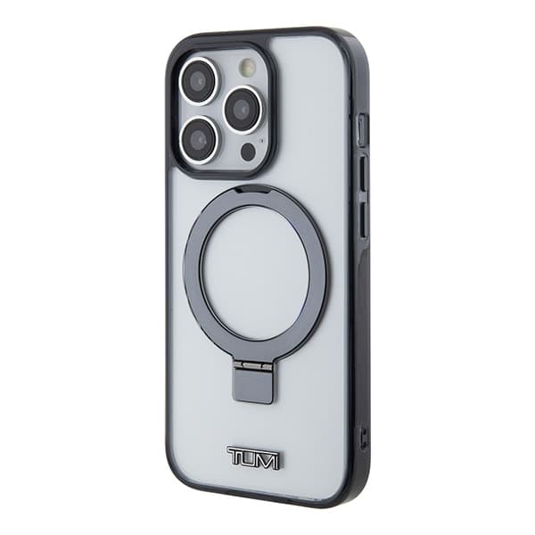 Tumi Telefontaske til iPhone 15 Pro Max MagSafe Gennemsigtig Ringstativ - Hvid