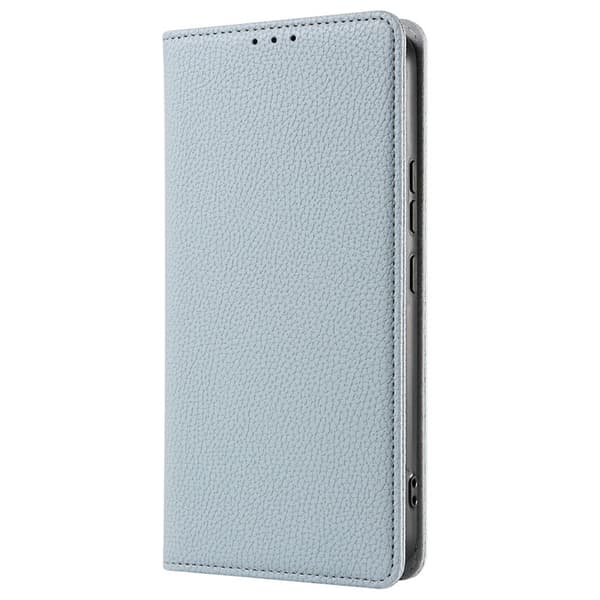 Plånboksfodral för Samsung Galaxy S26 Magnetiskt Konstläder - Ljusblå