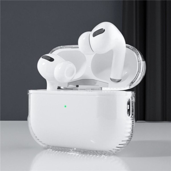 Airpods Pro 2 -kuori iskunkestävä TPU - läpinäkyvä