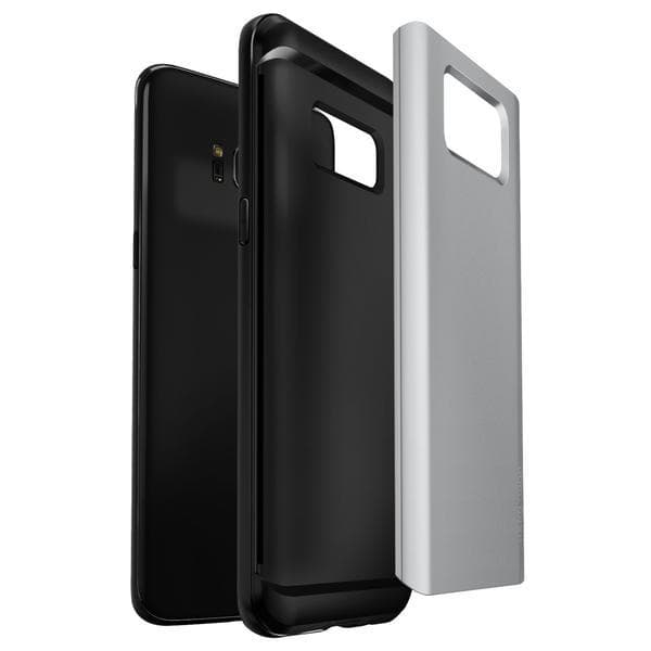 Holdbart Verus Hard Drop Taske til Samsung Galaxy S8 Plus - Sølv Silver