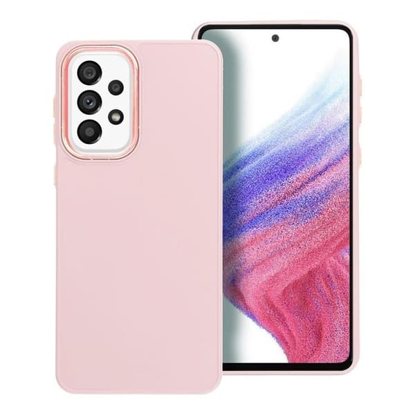 Telefontaske til Galaxy A33 5G Ramme - Pulverrosa Rosa
