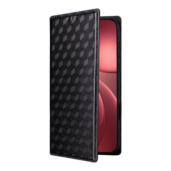 Oppo Find X9 Pro 5G Plånboksfodral Konstläder - Svart