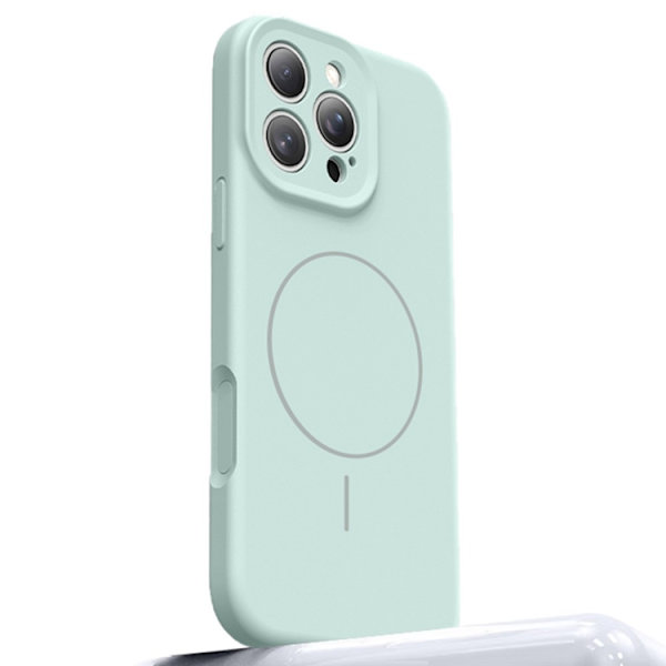 Mobilskal till iPhone 16 Pro Max Magafe med Camera Touch Control - Grön Grön