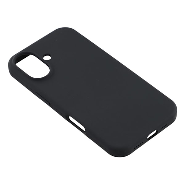 Mobilskal till iPhone 17 Solid Silikon Shockproof - Svart Svart