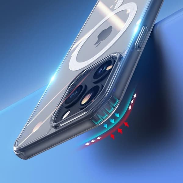 Dux Ducis Mobilskal till iPhone 15 Pro Magsafe Clin - Clear Transparent