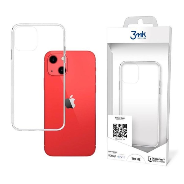 3MK iPhone 13 Skal All Safe AC Armor - Clear