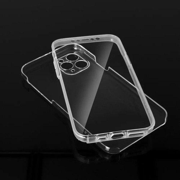iPhone 14 Pro Shell 360 Full Cover Hard Plast Transparent