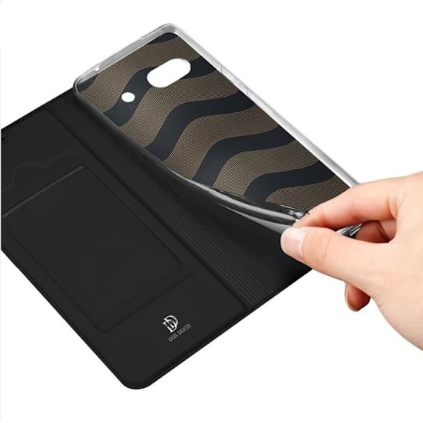Google Pixel 7A Plånboksfodral Skin Pro - Svart Svart