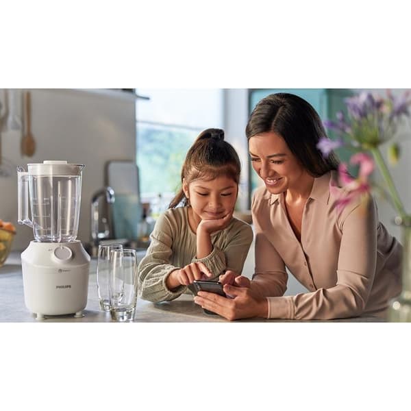 Philips Blender Mixer ProBlend-teknik 450W 1.9l HR2041/00 Vit