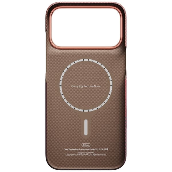 PITAKA Mobilskal För iPhone 18 Pro/17 Pro Magsafe Edge - Autumn Dusk