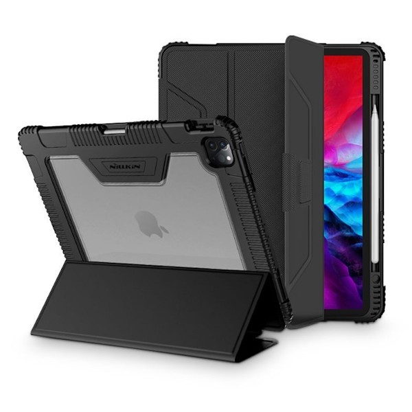 NILLKIN Armor Leather Fodral Ipad Pro 11 2020 Svart Svart