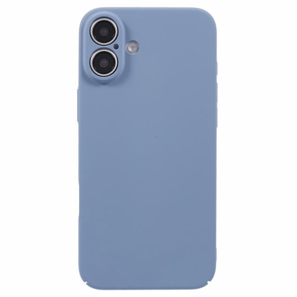 Mobilskal till iPhone 16 Plus Skin-Touch Rubberized PC - Lavendelgrå Grå