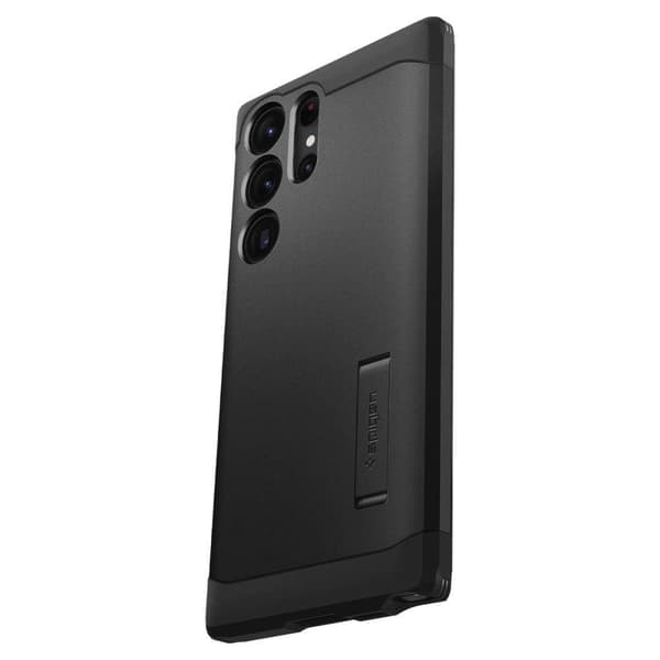 Spigen Galaxy S23 Ultra Kuori Tough Armor - Musta Svart