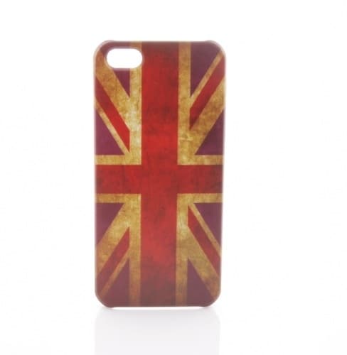 Storbritanniens flag Baksideskal til Apple iPhone 5/5S/SE Mönster