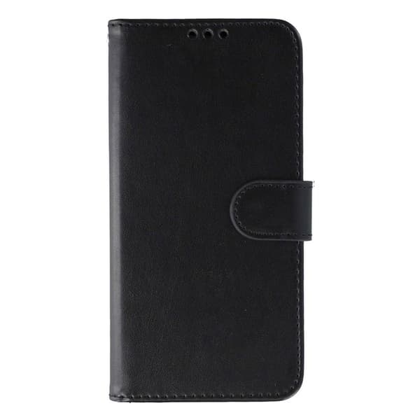 Samsung Galaxy S26 Plus Plånboksfodral Konstläder Flip med Rem - Svart