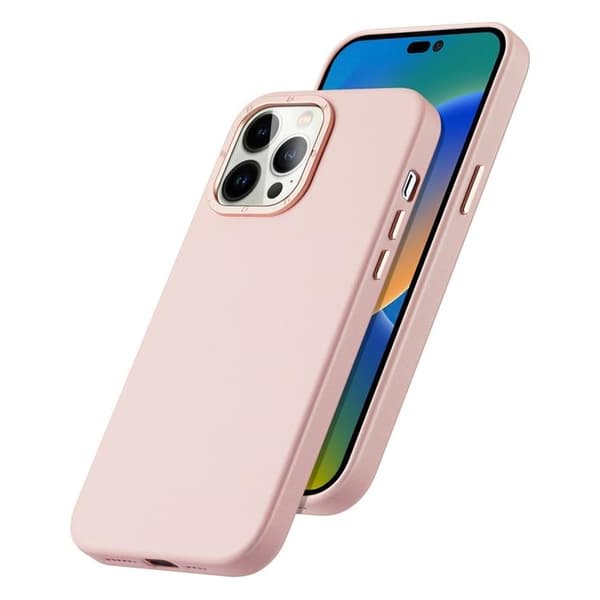 Dux Ducis iPhone 14 Pro Skal MagSafe Grit - Rosa Rosa